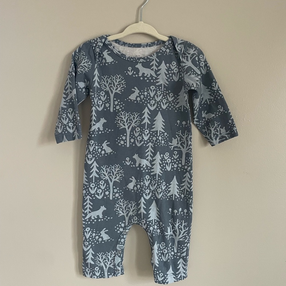 Winter water factory romper